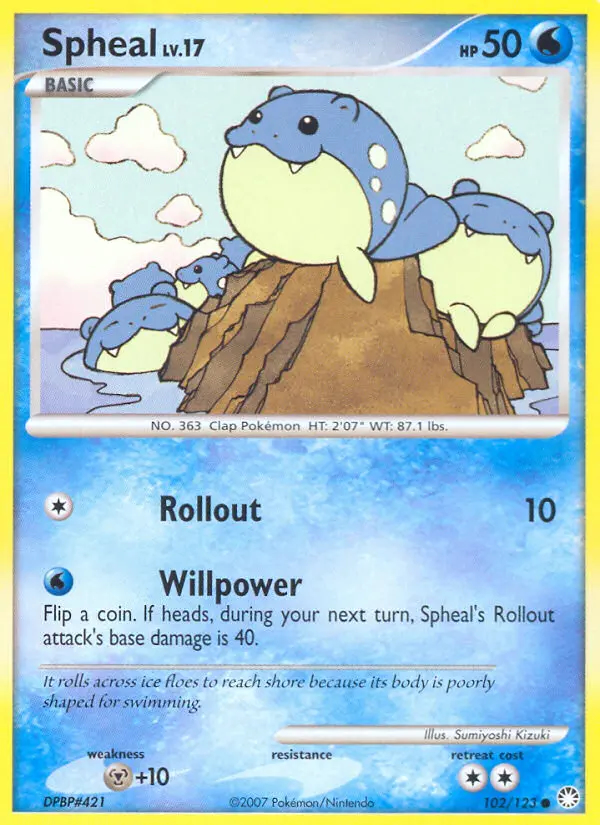 Image of the card Spheal