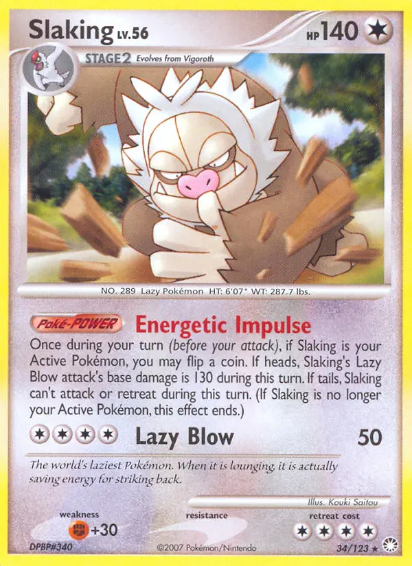 Image of the card Slaking