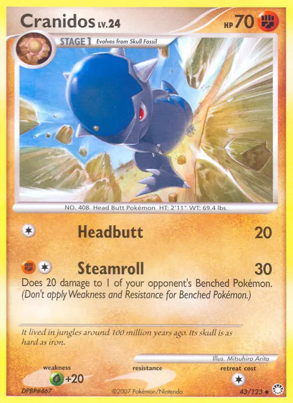 Image of the card Cranidos
