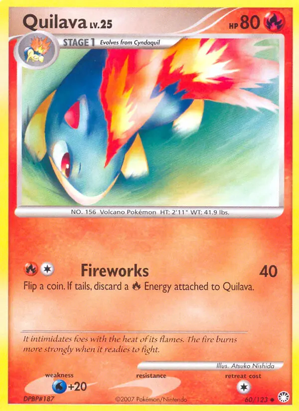 Image of the card Quilava