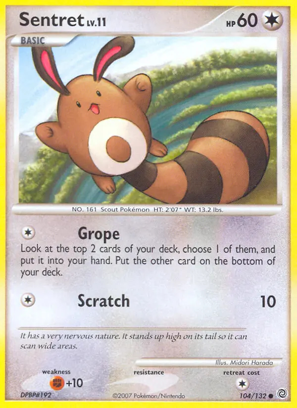 Image of the card Sentret