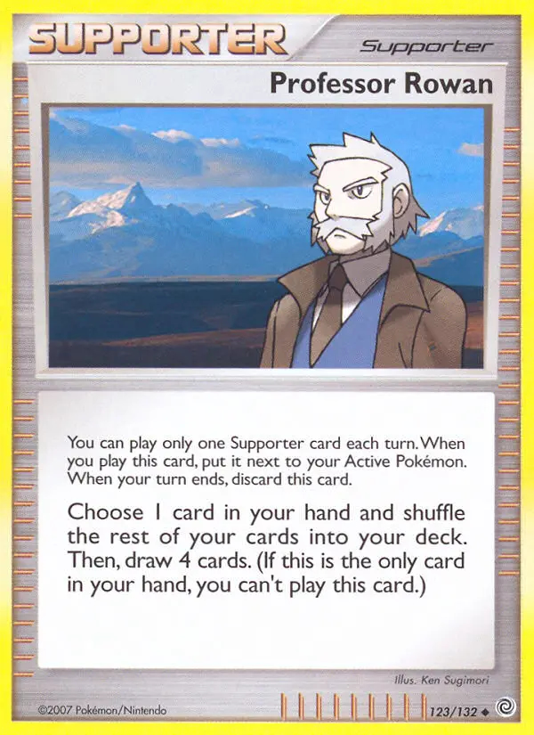 Image of the card Professor Rowan