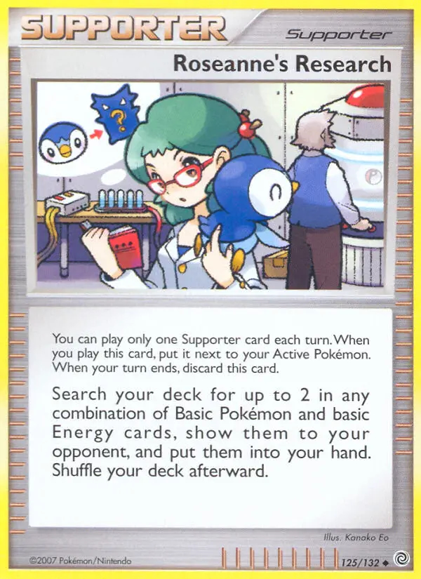 Image of the card Roseanne's Research
