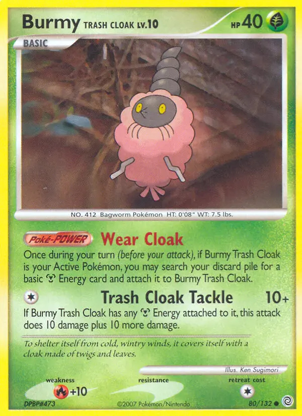 Image of the card Burmy Trash Cloak