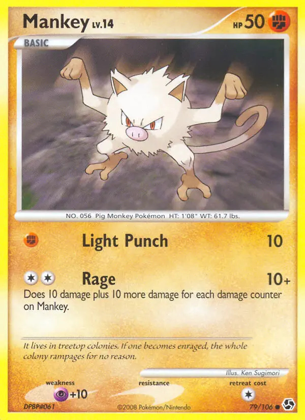 Image of the card Mankey