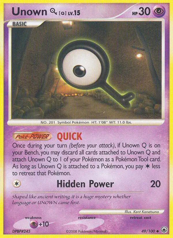 Image of the card Unown Q