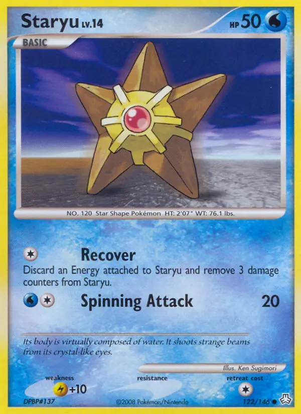 Image of the card Staryu