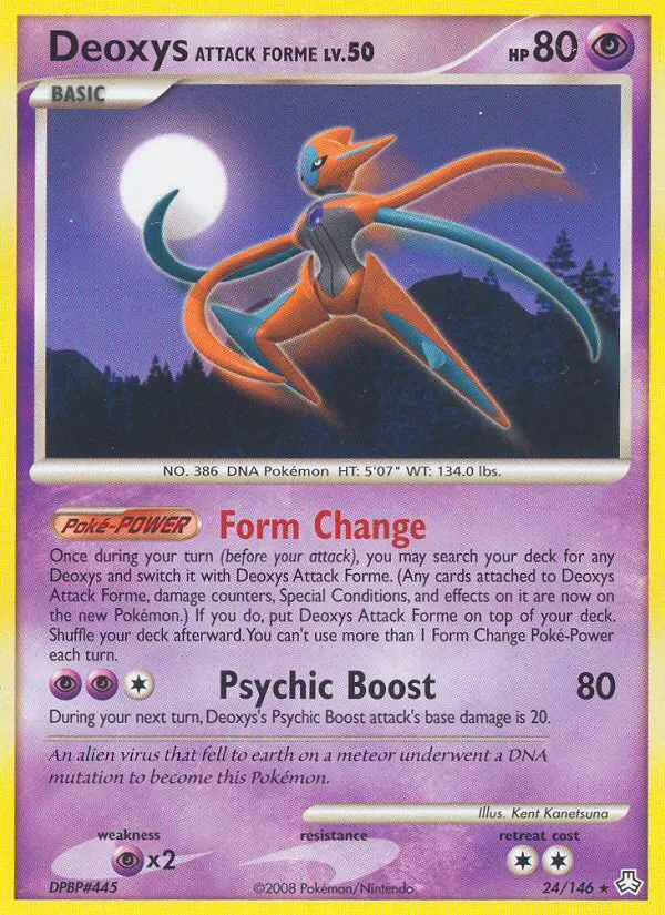 Image of the card Deoxys Attack Forme