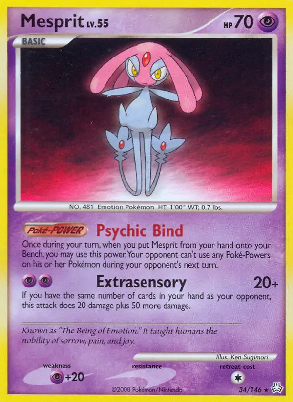Image of the card Mesprit