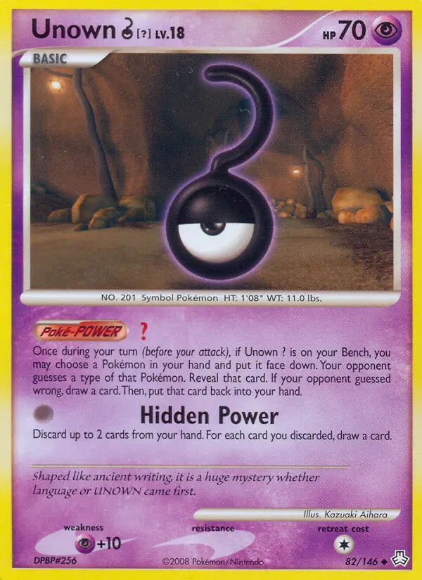 Image of the card Unown ?