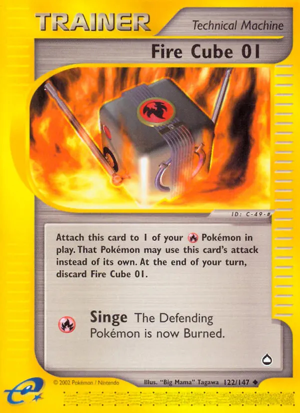 Image of the card Fire Cube 01