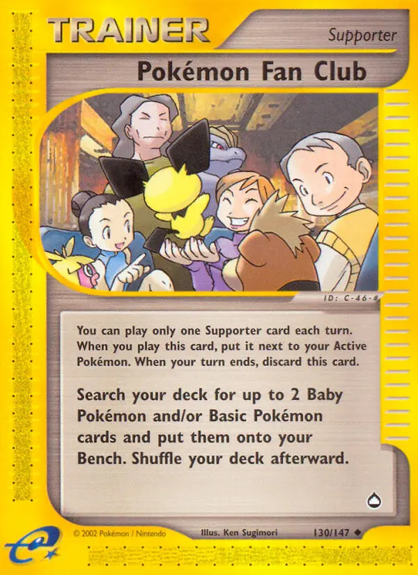 Image of the card Pokémon Fan Club