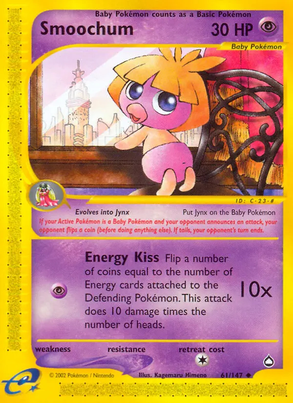 Image of the card Smoochum