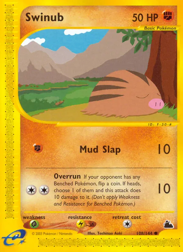 Image of the card Swinub