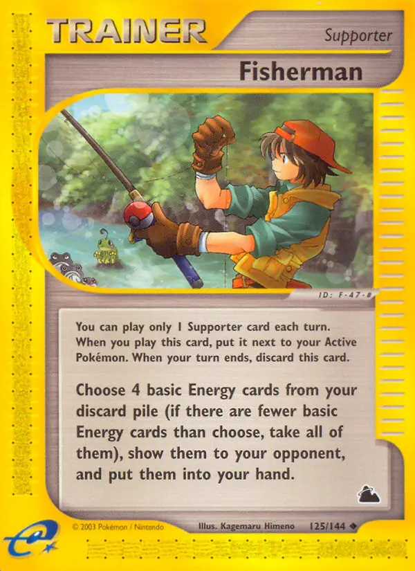 Image of the card Fisherman