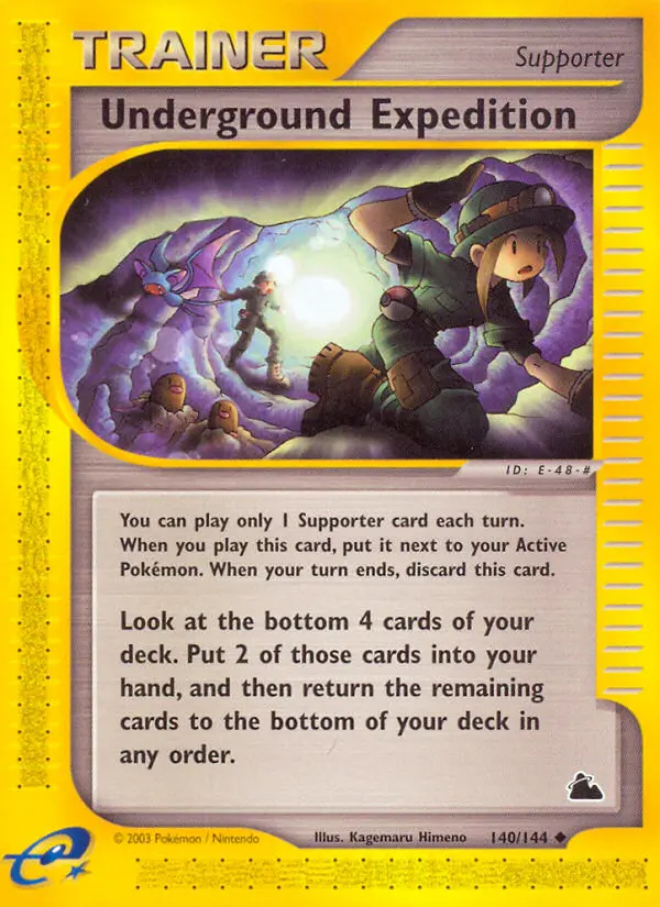 Image of the card Underground Expedition