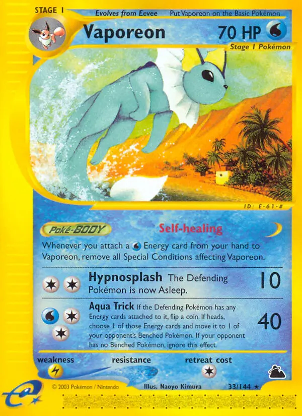 Image of the card Vaporeon