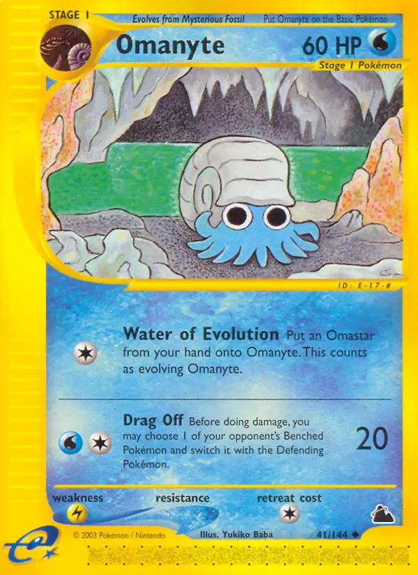 Image of the card Omanyte