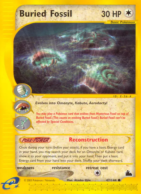 Image of the card Buried Fossil