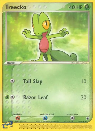 Image of the card Treecko