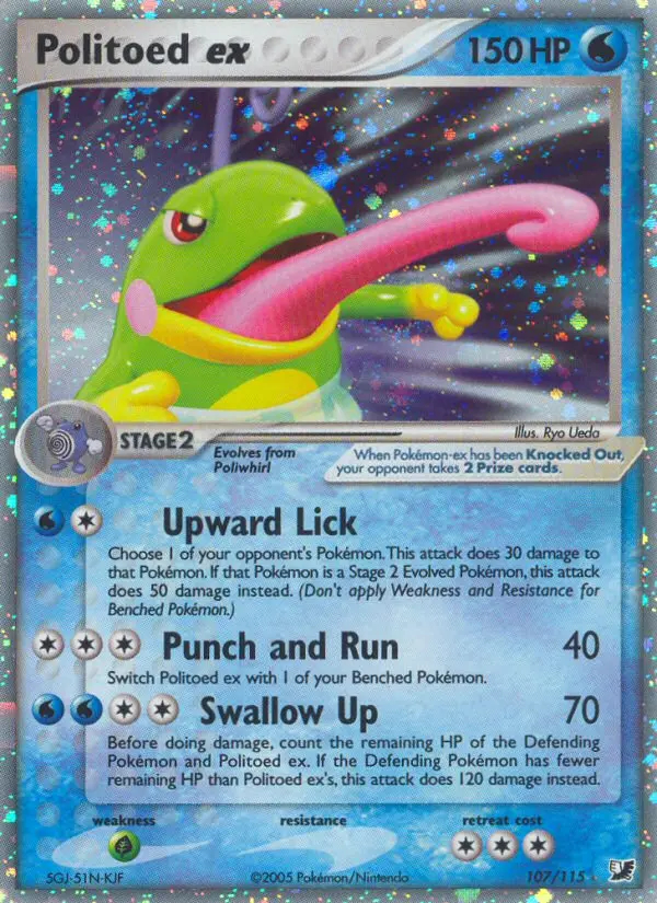 Image of the card Politoed ex