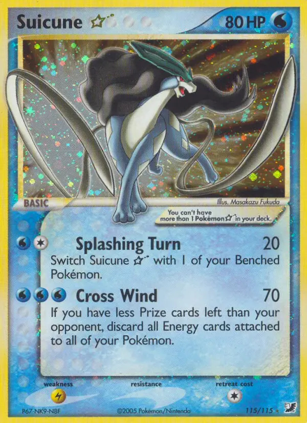 Image of the card Suicune Star