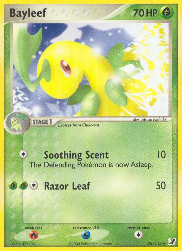 Image of the card Bayleef