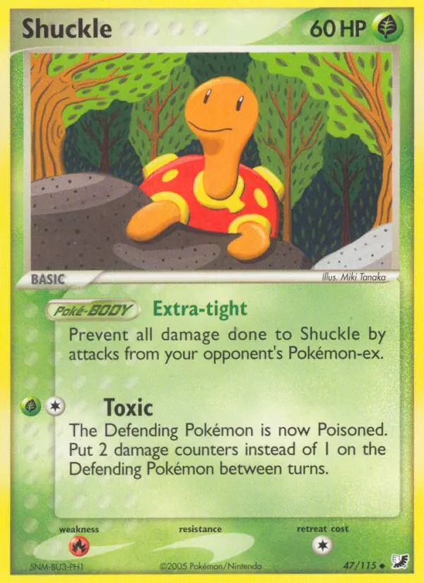 Image of the card Shuckle