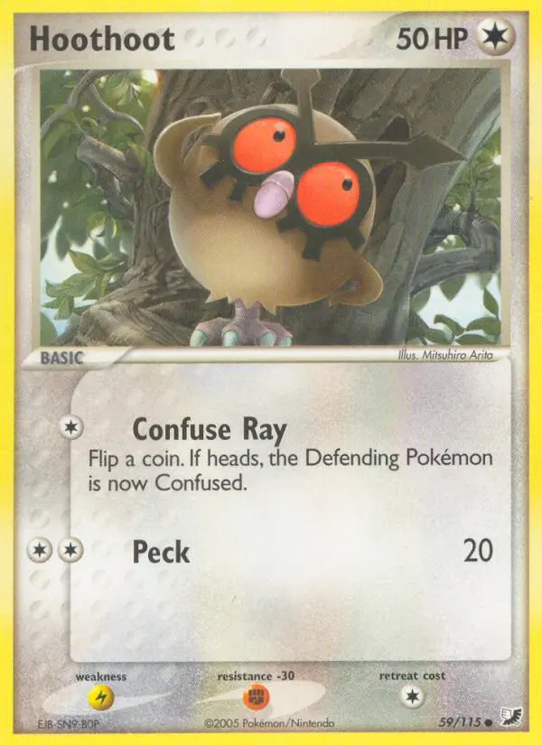 Image of the card Hoothoot