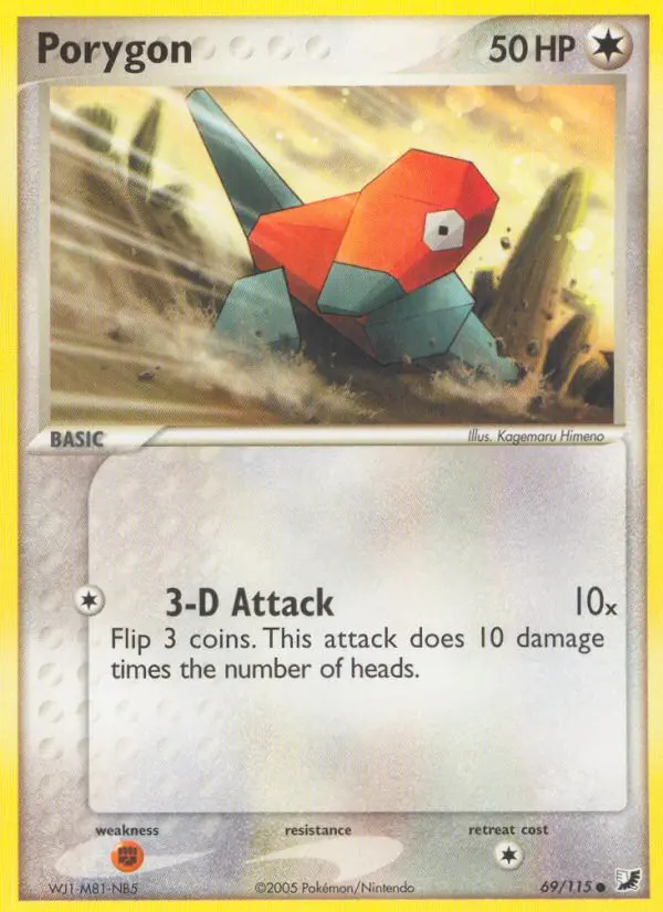 Image of the card Porygon