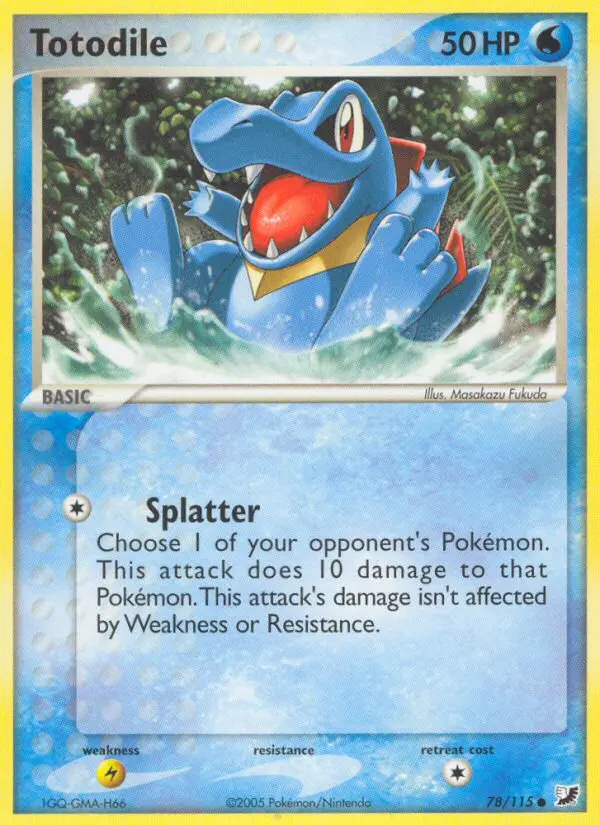 Image of the card Totodile