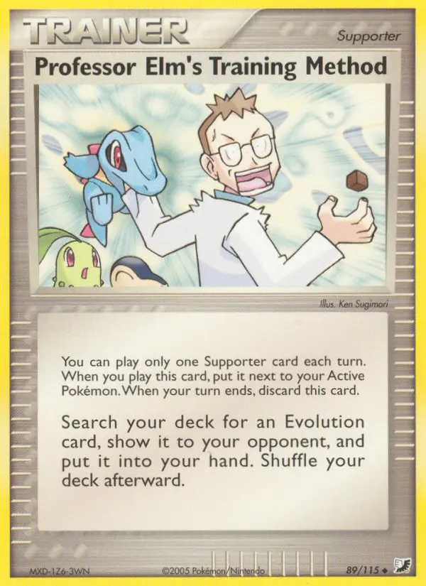 Image of the card Professor Elm's Training Method