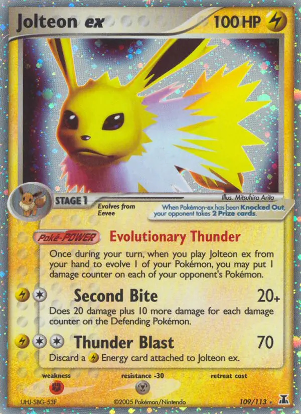 Image of the card Jolteon ex