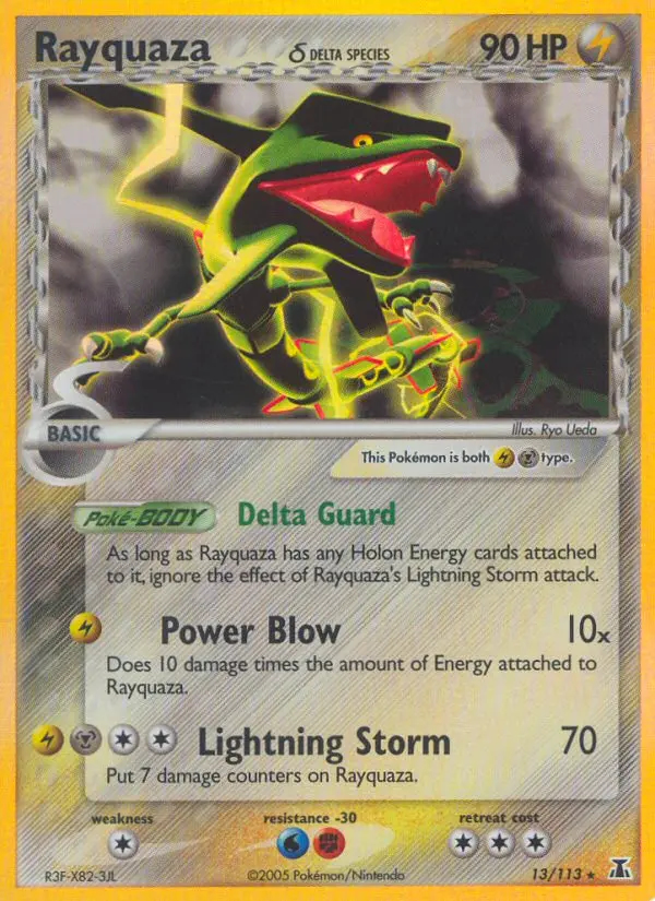 Image of the card Rayquaza δ