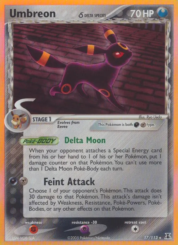 Image of the card Umbreon δ