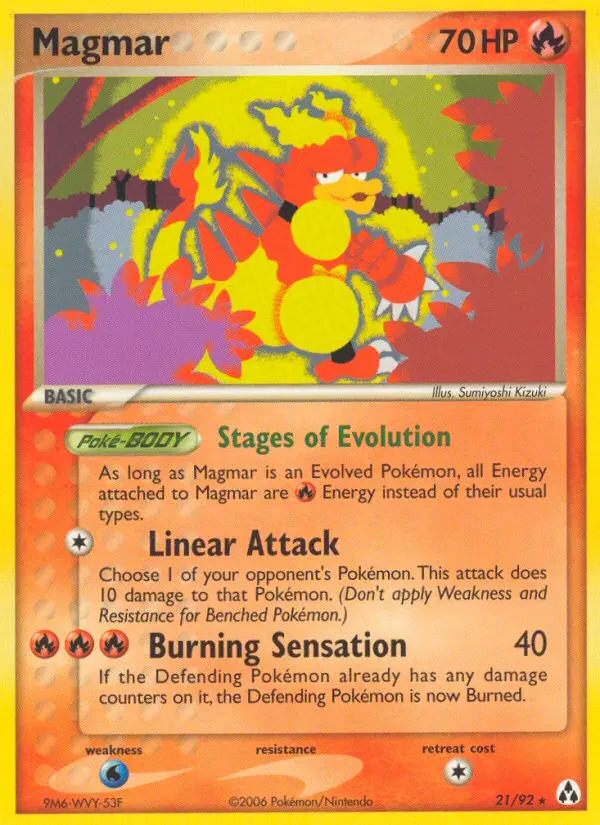 Image of the card Magmar