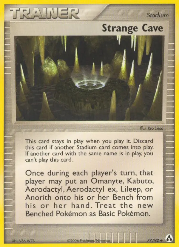 Image of the card Strange Cave