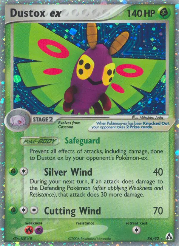 Image of the card Dustox ex