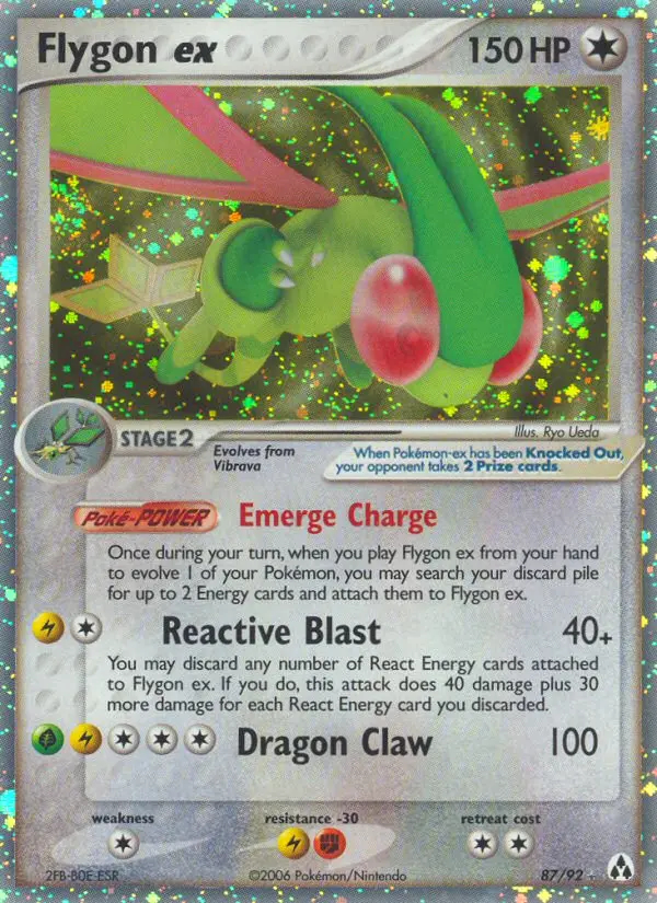 Image of the card Flygon ex