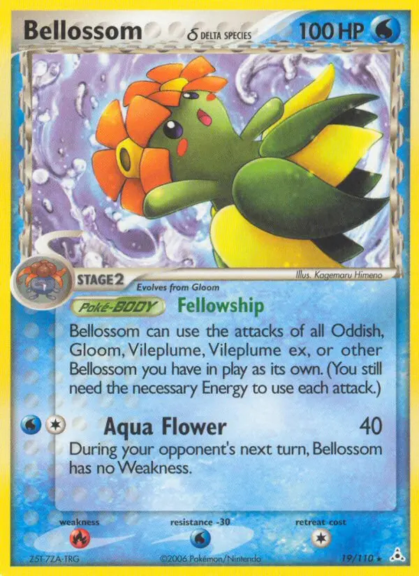 Image of the card Bellossom δ
