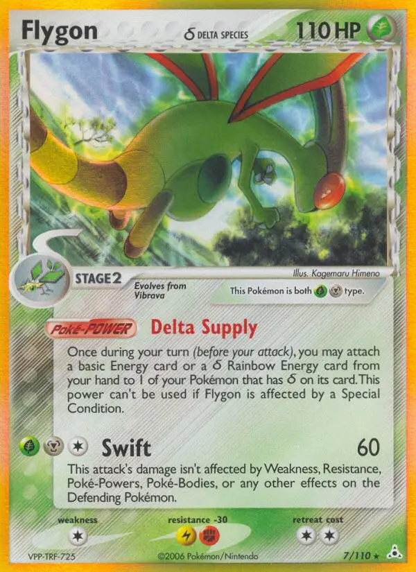 Image of the card Flygon δ