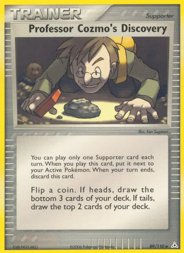 Image of the card Professor Cozmo's Discovery