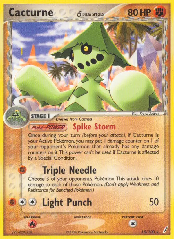 Image of the card Cacturne δ