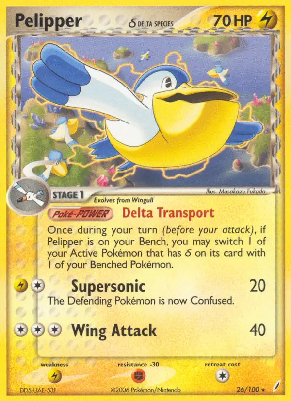 Image of the card Pelipper δ