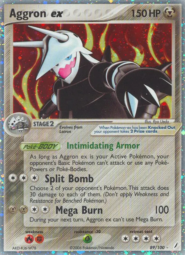 Image of the card Aggron ex