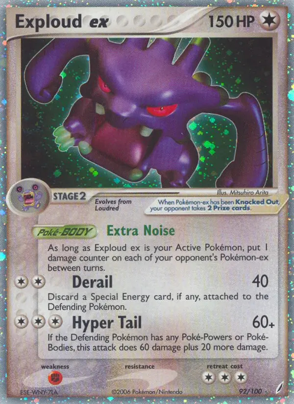 Image of the card Exploud ex