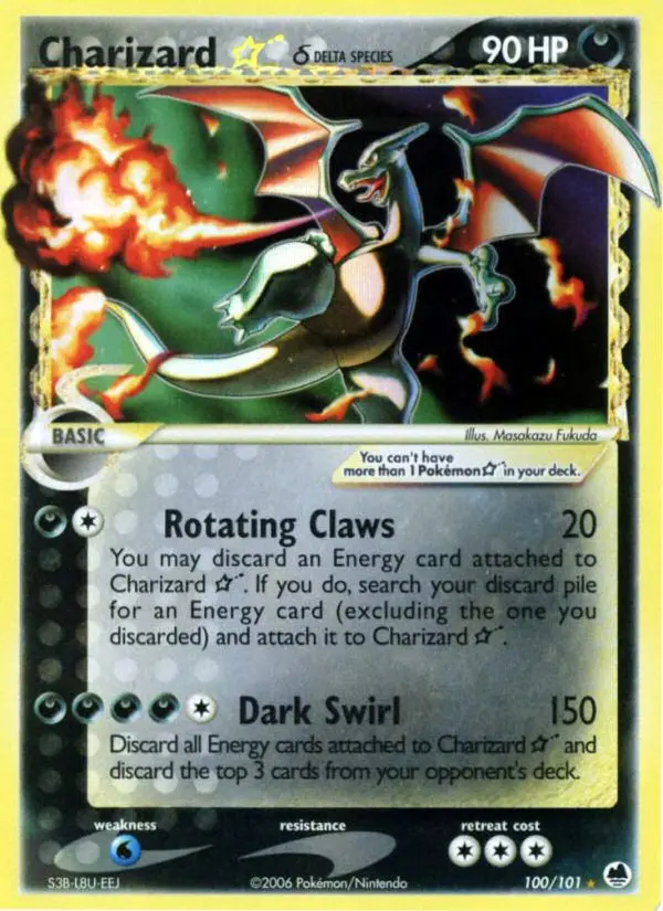 Image of the card Charizard Star δ