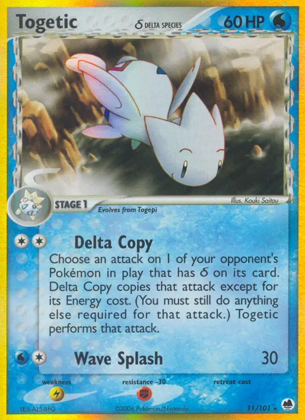 Image of the card Togetic δ