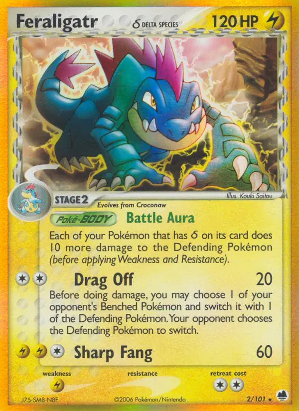 Image of the card Feraligatr δ