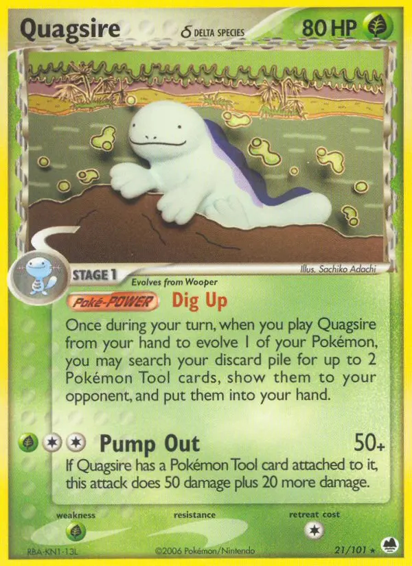 Image of the card Quagsire δ